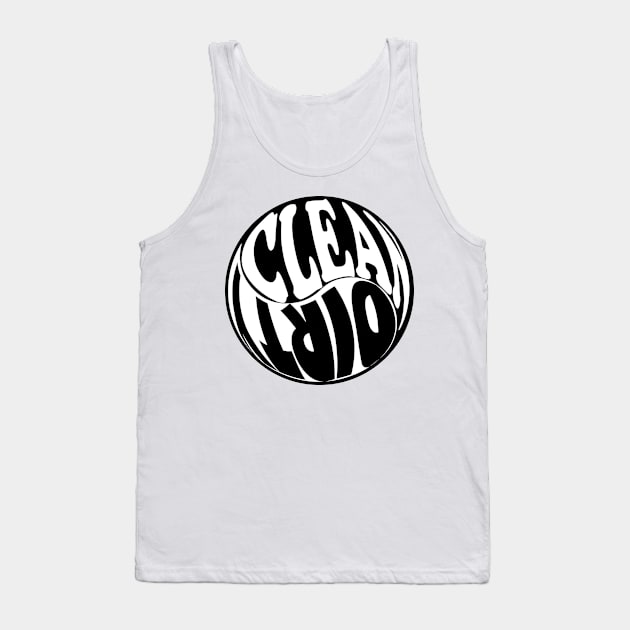 Yin Yang Clean Dirty Dishwasher Magnet & PersonalityDisplay Tank Top by albinochicken